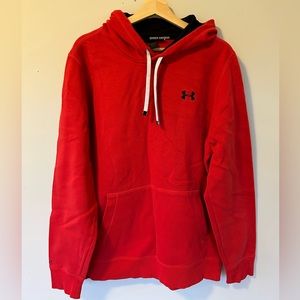 Under Armour loose Fit Hoodie Red